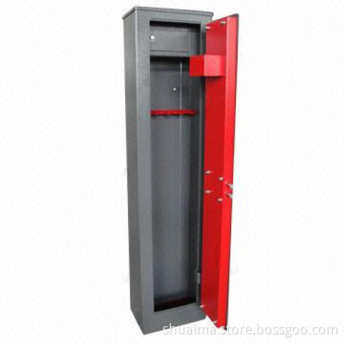 Gun Safes with 3 + 1 + 1 Locking Bolts/Cleaning Shelf, Measures 1,450 x 350 x 350mm, Hold 9 Guns
